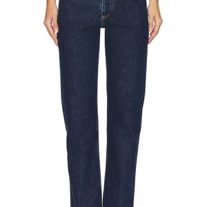 Agolde 90s Pinch Waist High Rise Straight Jeans - Size 27 - Pendulum (Color)